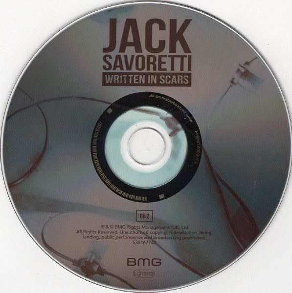 Jack Savoretti - Written in Scars (2015 New Edition DCD + Poster) NM