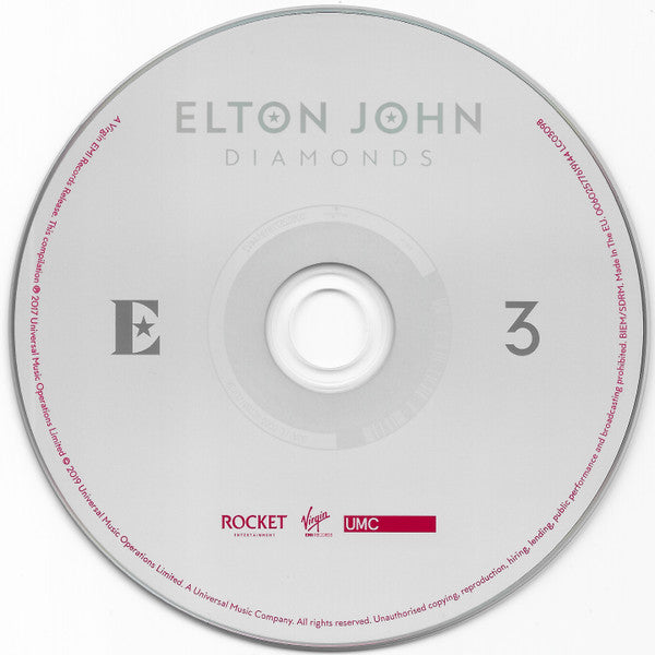 Elton John - Diamonds (2019 3xCD Set) Mint