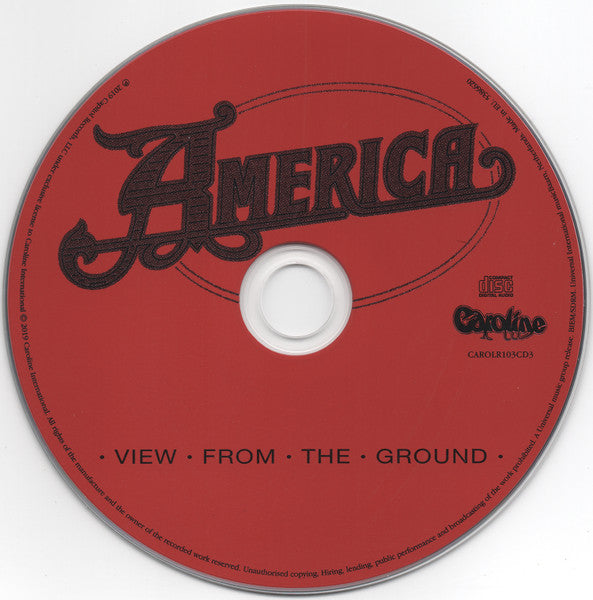 America - Classic Album Collection (2019 Caroline 6 x CD Box Set) VG+