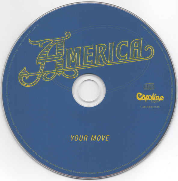 America - Classic Album Collection (2019 Caroline 6 x CD Box Set) VG+