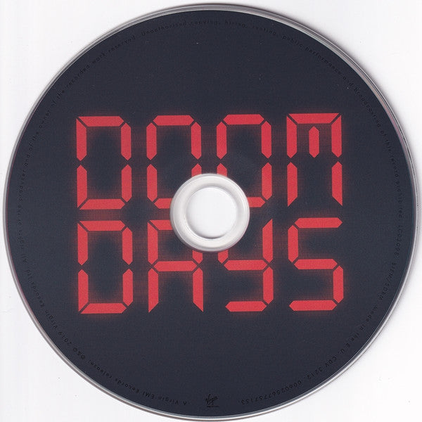 Bastille - Doom Days (2019 CD) Mint