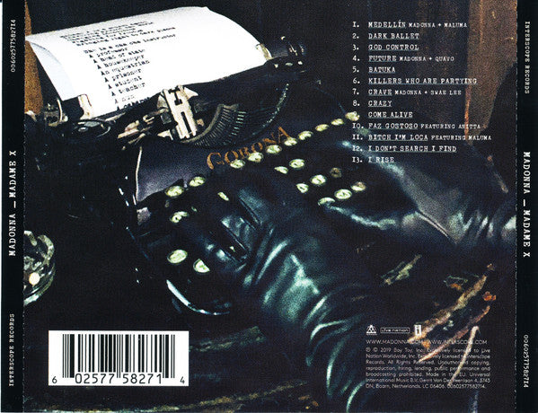 Madonna - Madame X (2019 CD) Sealed