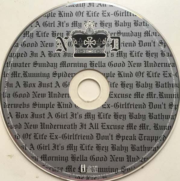 No Doubt - The Singles 1992-2003 (2003 CD) NM