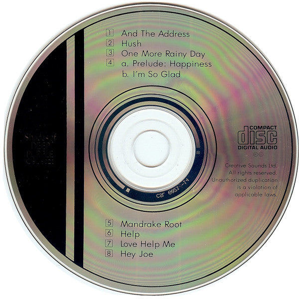 Deep Purple - Shades of Deep Purple (1990 US Creative Sounds CD) VG+