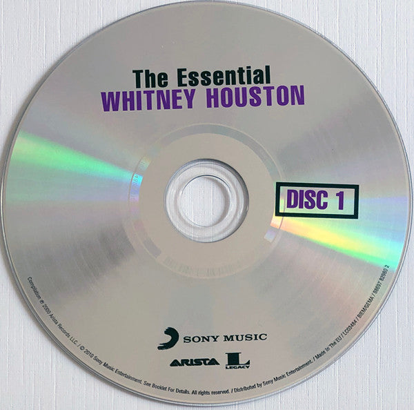 Whitney Houston - The Essential (2010 DCD) VG+