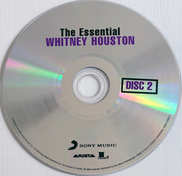 Whitney Houston - The Essential (2010 DCD) VG+