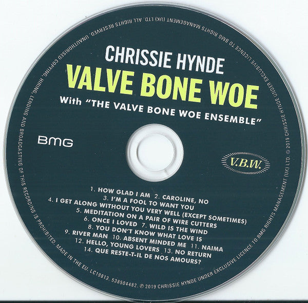 Chrissie Hynde - Valve Bone Woe (2019 CD) NM