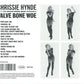 Chrissie Hynde - Valve Bone Woe (2019 CD) NM