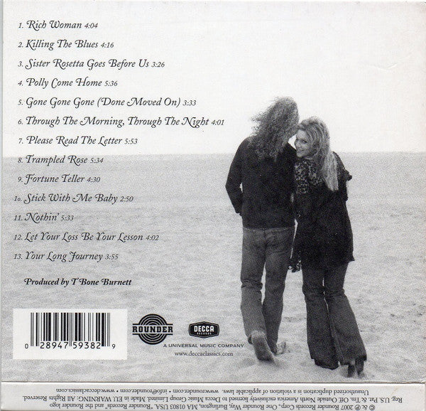 Robert Plant | Alison Krauss - Raising Sand (2007 'O'Case CD) VG+