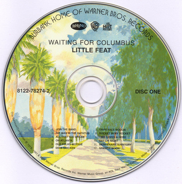 Little Feat - Waiting for Columbus (2002 CD + Bonus CD) NM