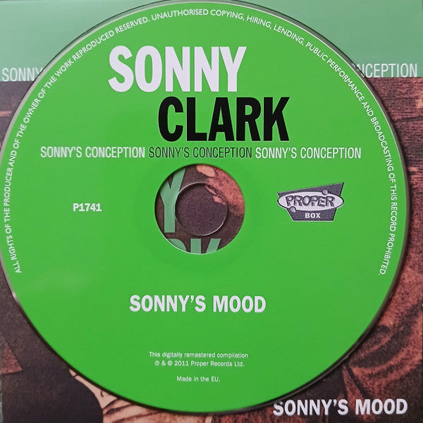 Sonny Clark - Sonny's Conception (2011 4 x CD Box Set) NM
