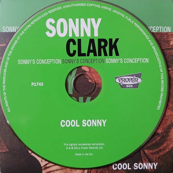Sonny Clark - Sonny's Conception (2011 4 x CD Box Set) NM