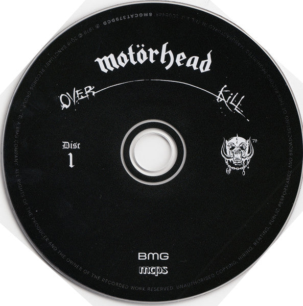 Motorhead - Overkill (2019 Deluxe Digi-Book DCD) NM