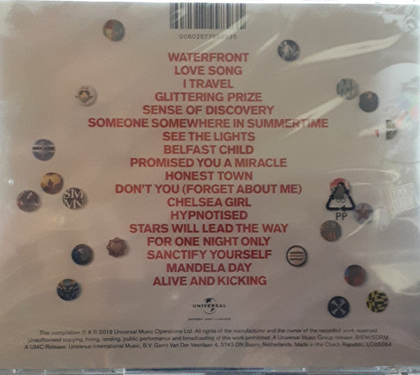 Simple Minds - 40:Best of 1979-2019 (2019 CD) Mint