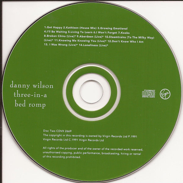 Danny Wilson - Sweet Danny Wilson (1991 DCD) Mint