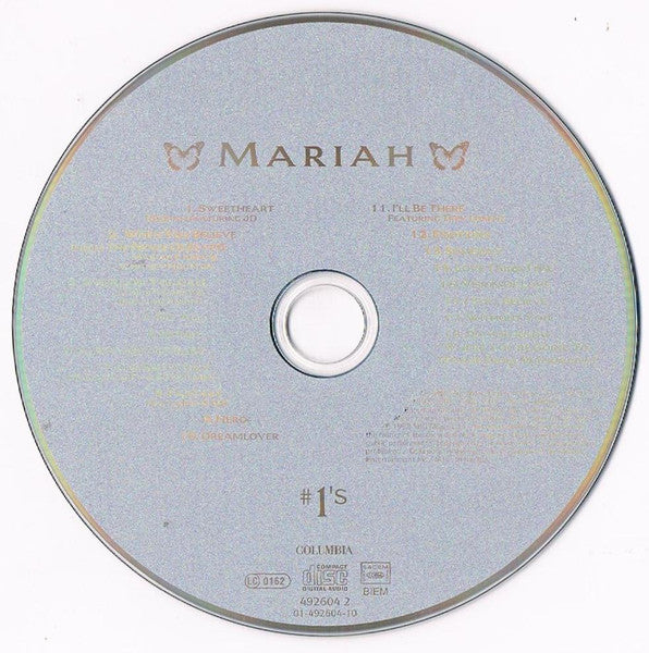 Mariah Carey - # 1's (2011 Slipcase Reissue) Mint