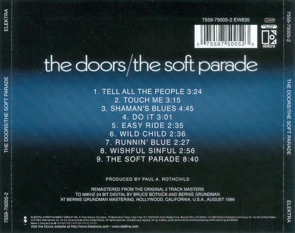 Doors - The Soft Parade (2000 Remastered CD) Mint