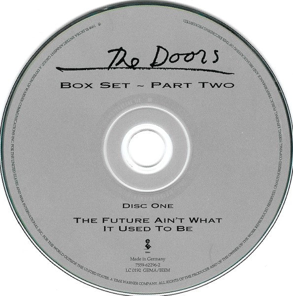 Doors - Box Set Part 2 (1998 'Fatboy' DCD) NM