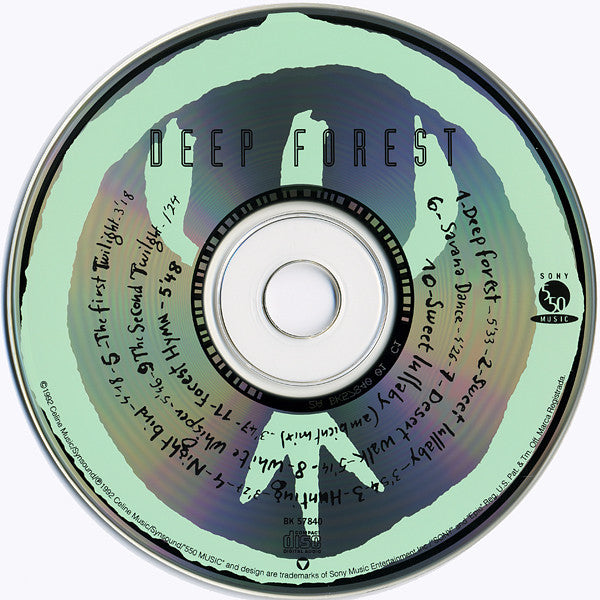 Deep Forest - Deep Forest (US 1993 Ambient CD) VG+