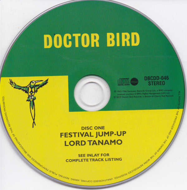 Lord Tanamo - Festival Jump-Up (Doctor Bird Reggae 2 CD) NM