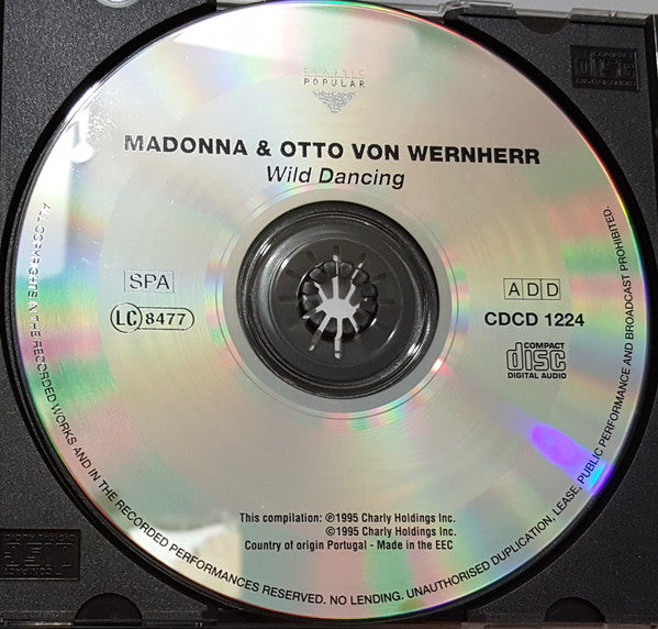 Madonna & Otto Von Wernherr - Wild Dancing (1995 CD) NM