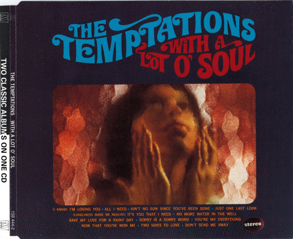 Temptations - Live at the Copa / With a Lot O' Soul (2000 2 on 1 CD) VG+