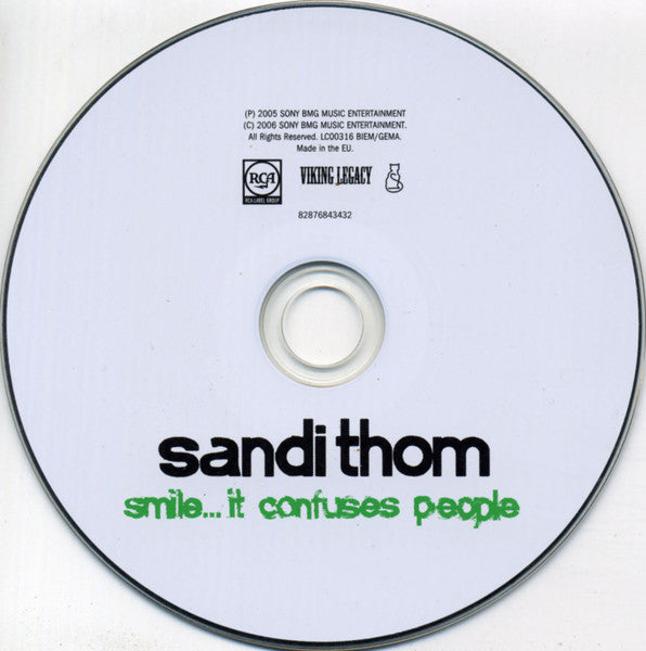 Sandi Thom - Smile...it Confuses people (2006 CD) NM