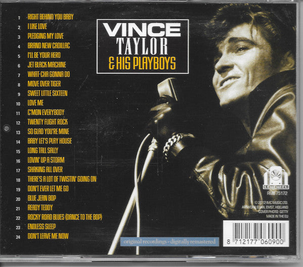 Vince Taylor & His Playboys - Shaking All Over (2012 CD) Mint