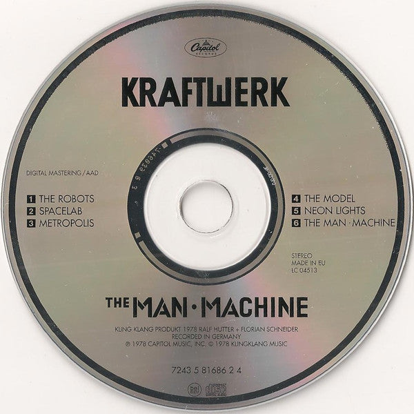 Kraftwerk - The Man Machine (2005 CD) NM