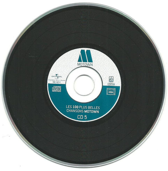 Various - Motown Les 100 Plus Belles Chansons (2007 France 5 CD Box Set) Mint