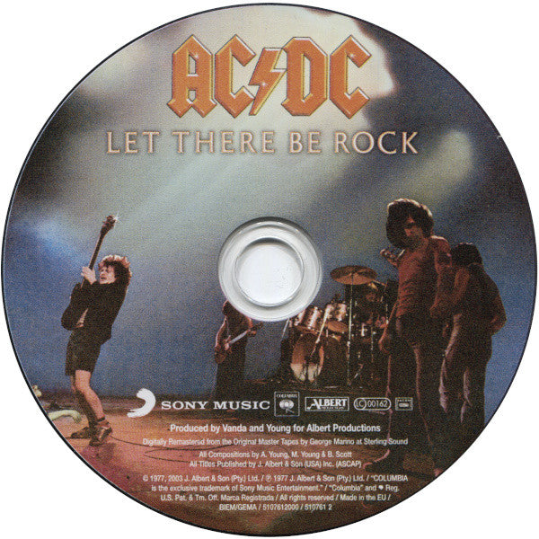 AC/DC - Let There Be Rock (2003 Digi CD) NM