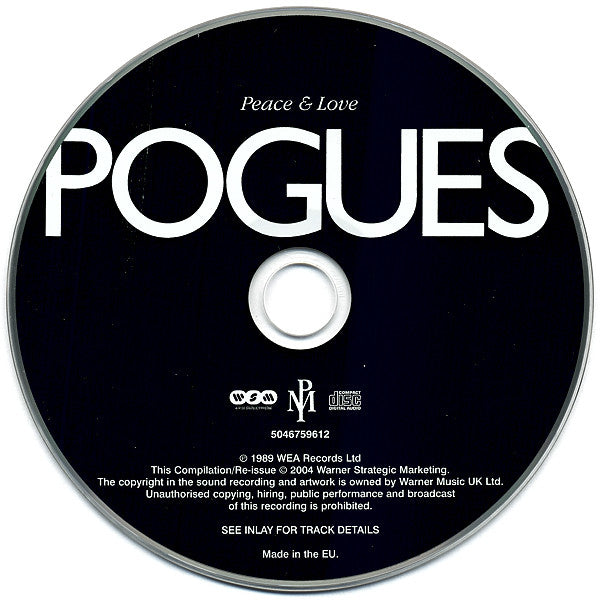 Pogues - Peace and Love (2004 Expanded CD) NM