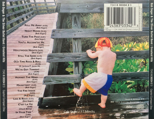 Bob Seger & the Silver Bullet Band - Greatest Hits (1994 CD) Mint