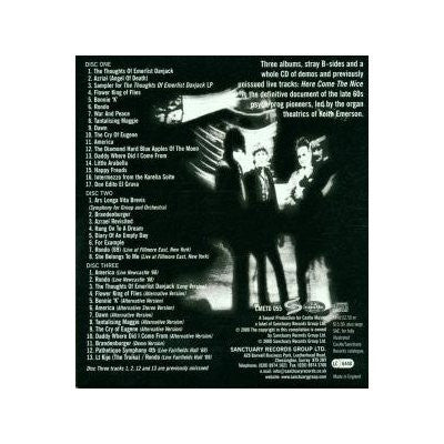 Nice - Here Come the Nice~The Immediate Anthology (3 CD Box Set) VG+