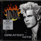 Billy Idol - Greatest Hits (2001 1st Issue 24 Bit Remastered CD) Mint