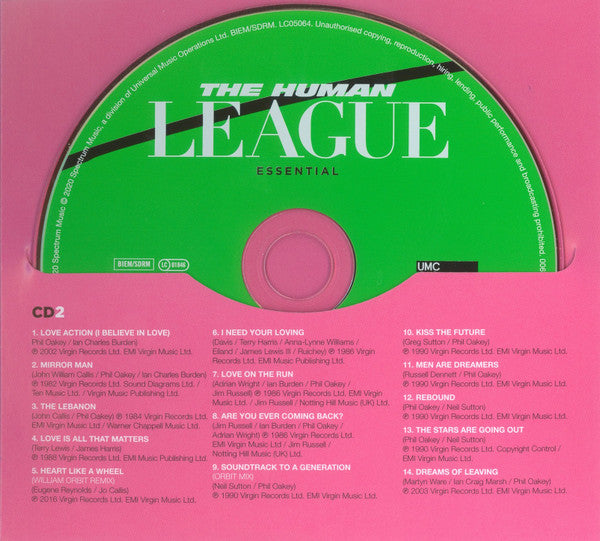 Human league - Essential (2020 triple CD Set) VG+