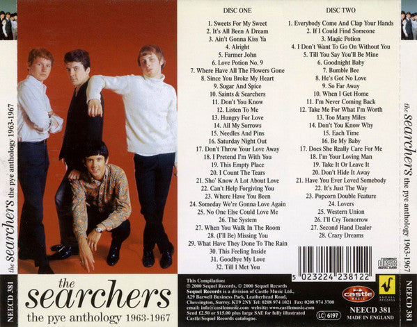 Searchers - The Pye Anthology 1963-1967 (2000 DCD) NM