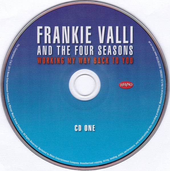 Frankie Valli & the Four Seasons - Working My Way back to You (DCD) Mint