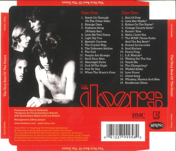 Doors - Very Best of (2007 Super Jewel / Slipcase DCD) NM