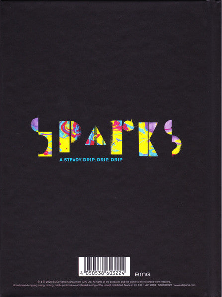 Sparks - A Steady Drip Drip Drip (Deluxe Ltd Edition Book CD) Mint