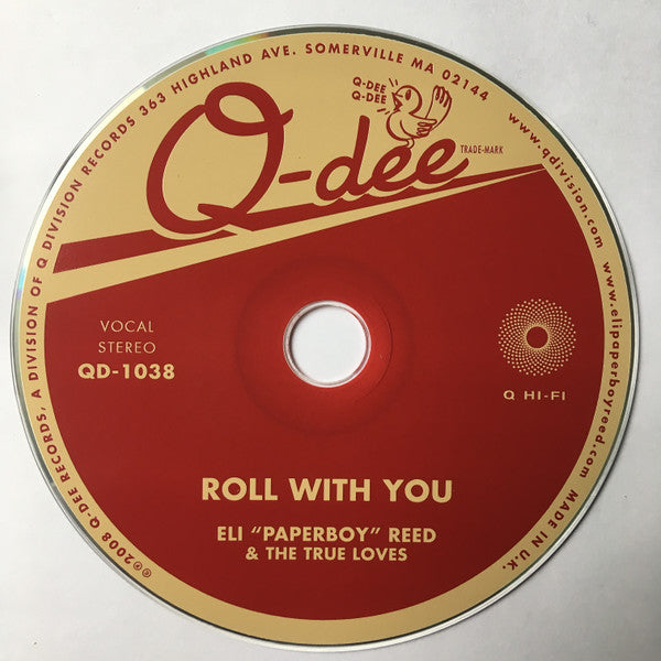 Eli "Paperboy" Reed & the True Loves - Roll with You (2008 CD) VG+