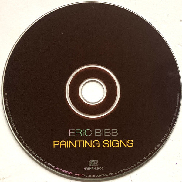 Eric Bibb - Painting Signs (2005 Blues CD) NM