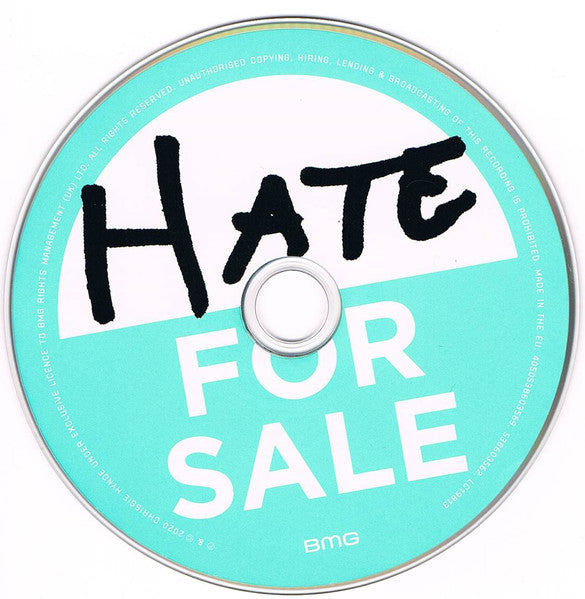 Pretenders - Hate For Sale (2020 CD) Mint