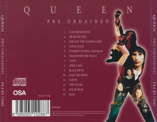 Queen - Pre Ordained (1996 Italian CD) Sealed