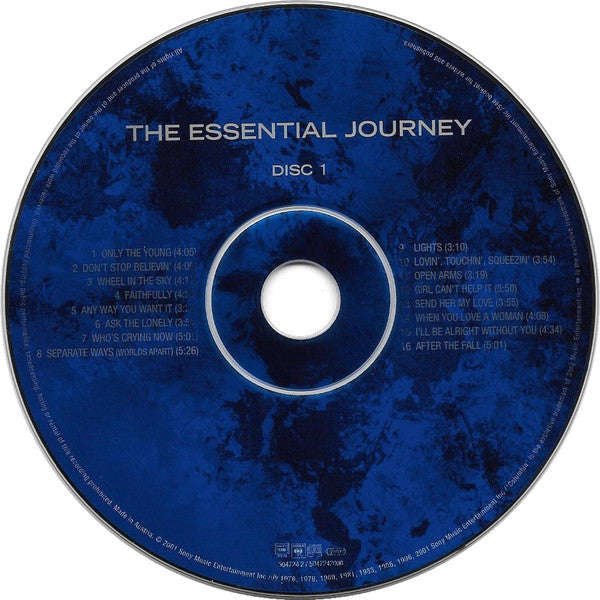 Journey - The Essential (2001 DCD) Mint