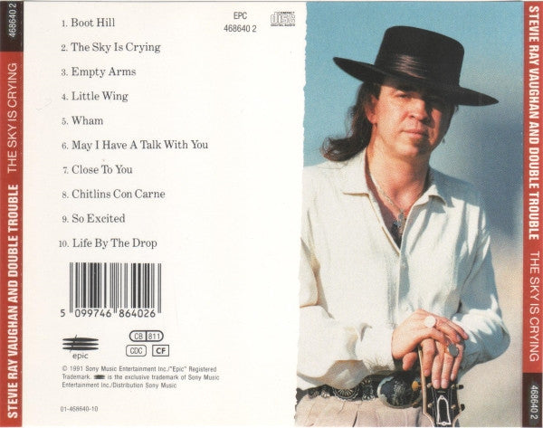 Stevie Ray Vaughan - The Sky is Crying (1991 CD) NM – Music-CD