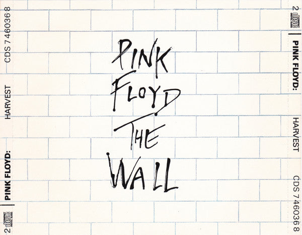 Pink Floyd - The Wall (1987 UK 'Fatboy' DCD) VG+