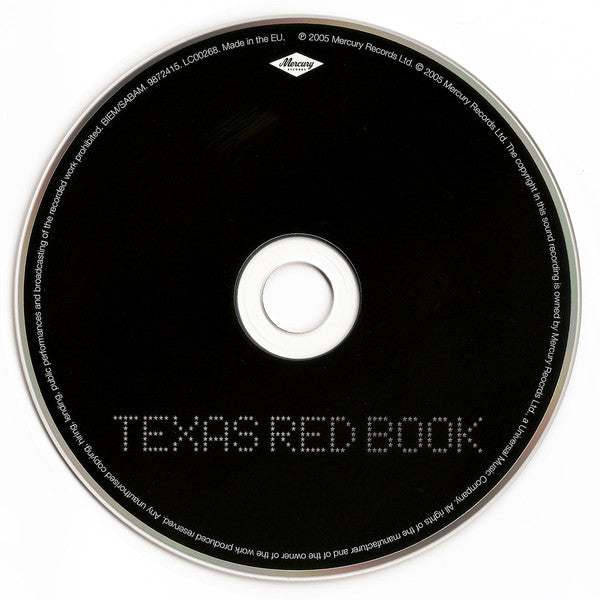 Texas - Red Book (2005 Deluxe Edition CD + DVD) NM