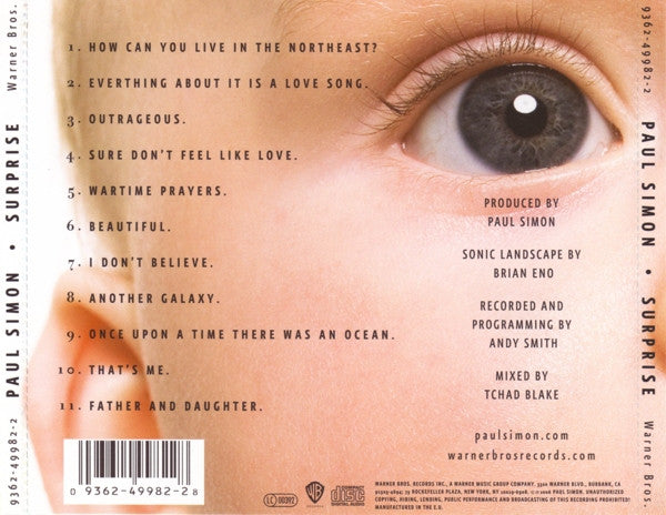 Paul Simon - Surprise (2006 CD) Mint
