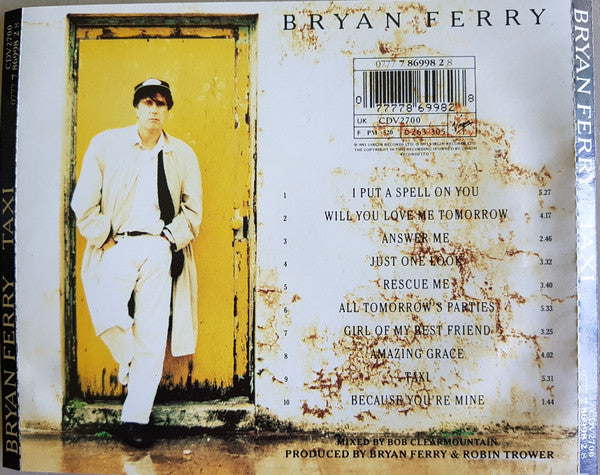 Bryan Ferry - Taxi (1993 CD) VG+